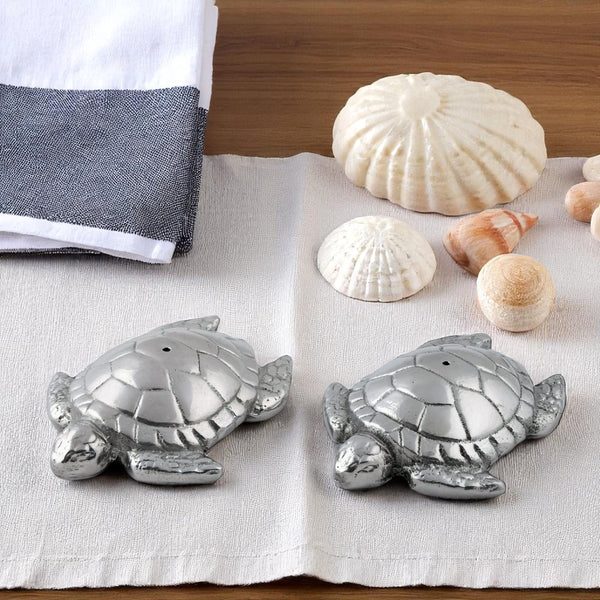 Sea Turtle Salt and Pepper Set Arthur Court Designs