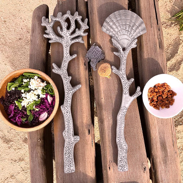 Shell and Sea Life Serving Set Arthur Court Designs