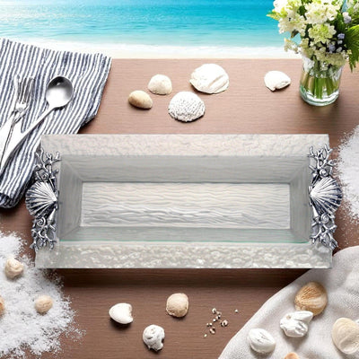 Shell/Sea Life Oblong Tray