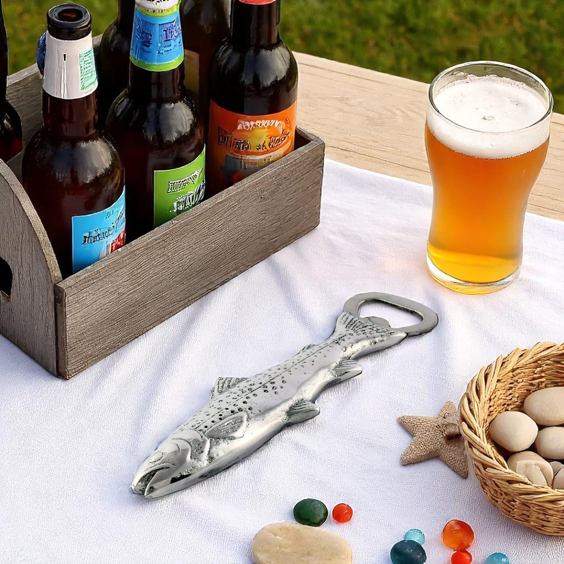 Trout Bottle Opener Arthur Court Designs