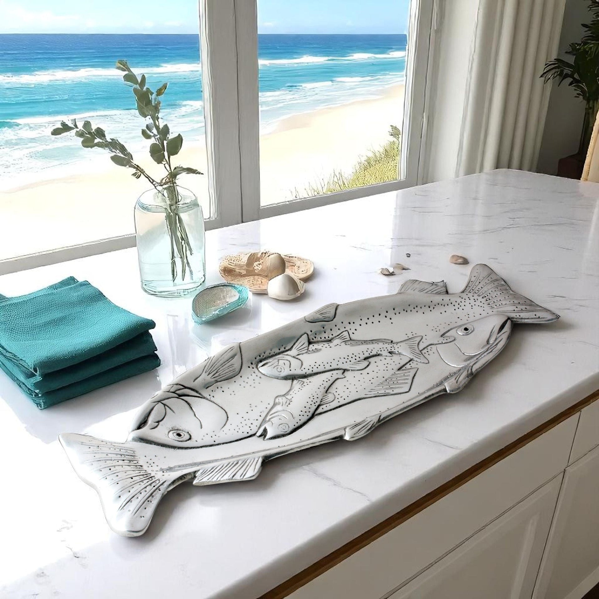 Trout Oblong Tray Arthur Court Designs