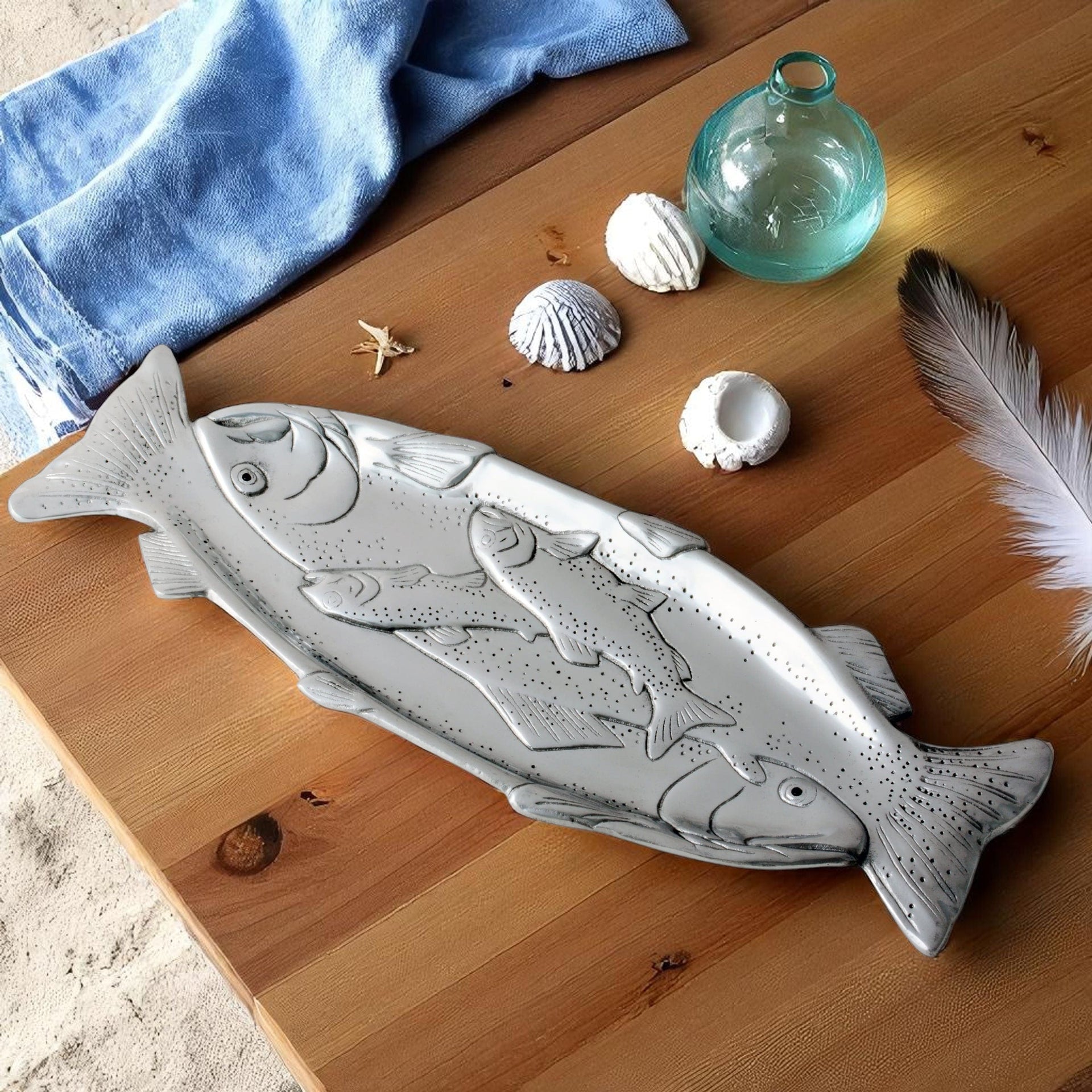 Trout Oblong Tray Arthur Court Designs