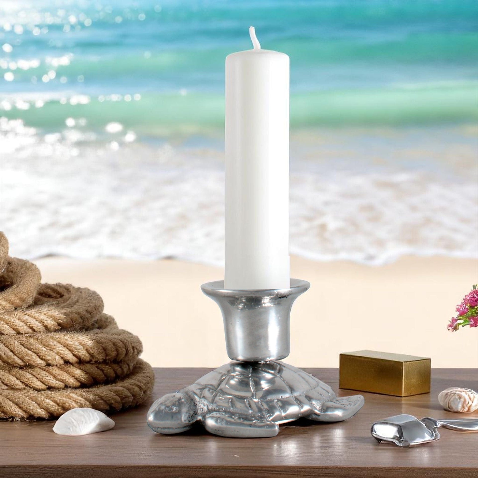 Turtle candle holders Arthur Court Designs