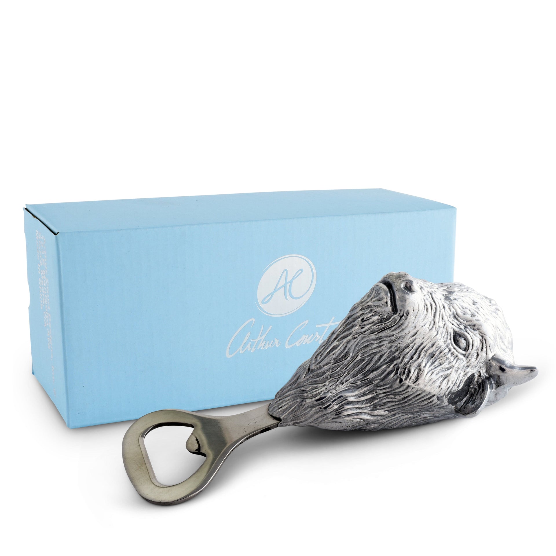 Buffalo Bottle Opener Arthur Court Designs