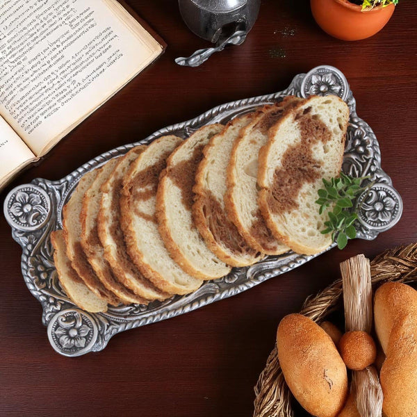 Concho Bread tray Arthur Court Designs