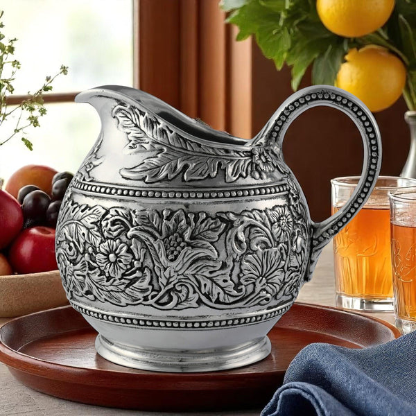 Concho Pattern Pitcher Arthur Court Designs
