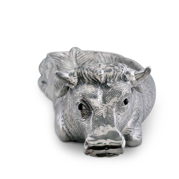 Cow Carving Serving Tray Arthur Court Designs