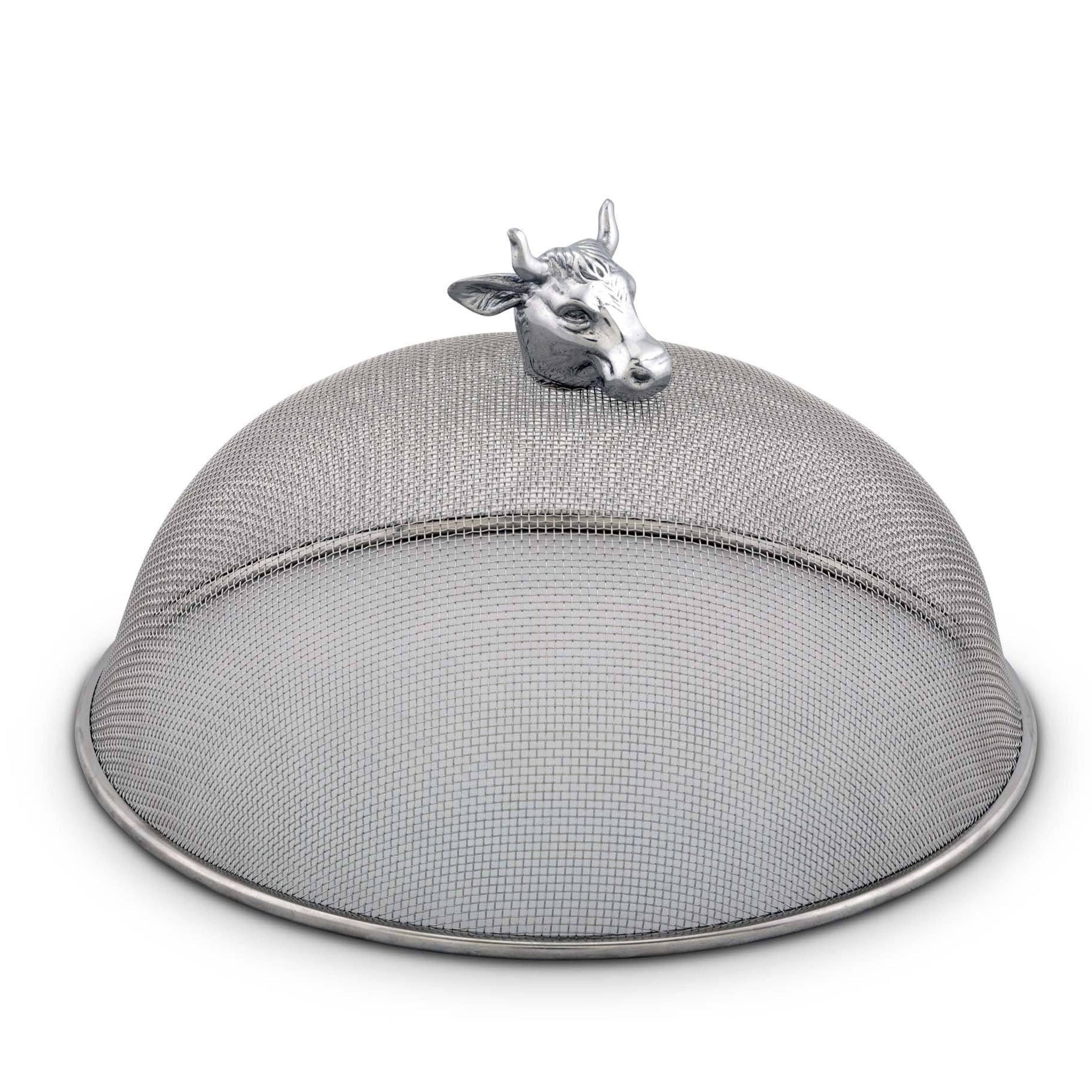 Cow Head Stainless Mesh Picnic Cover Arthur Court Designs