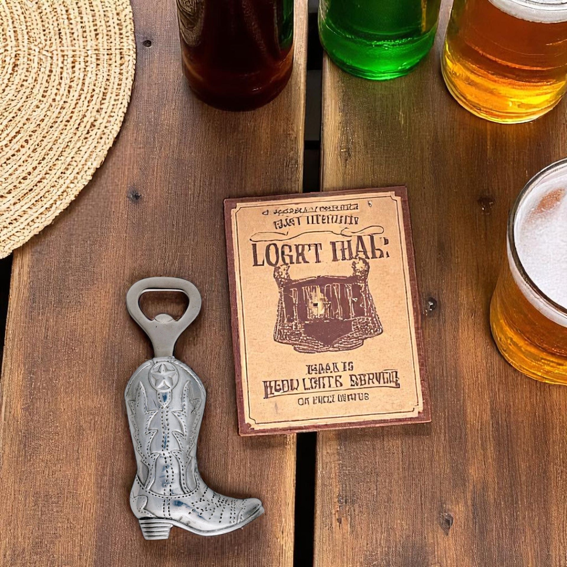 Cowboy Boot Bottle Opener Arthur Court Designs