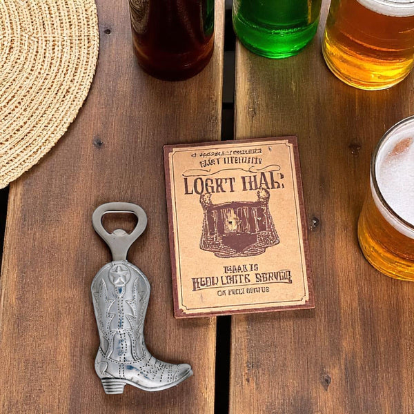 Cowboy Boot Bottle Opener
