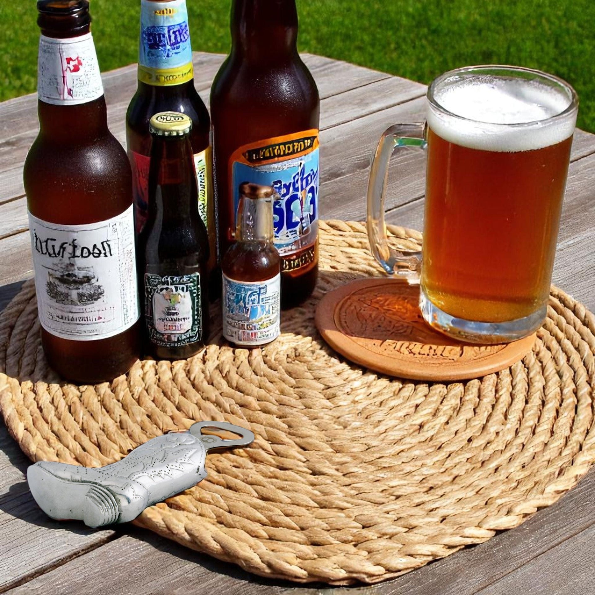 Cowboy Boot Bottle Opener Arthur Court Designs