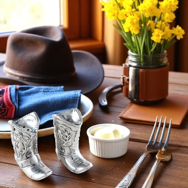 Cowboy Boot Salt and Pepper Set