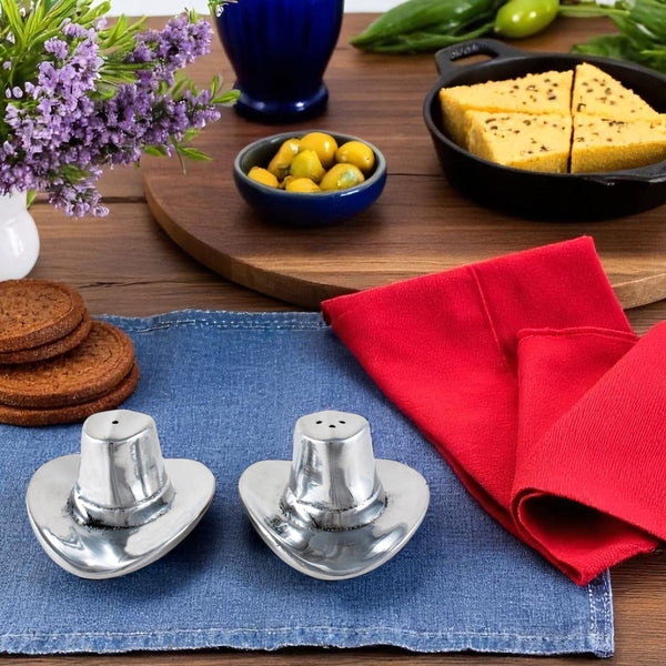 Cowboy Hat Salt and Pepper Set