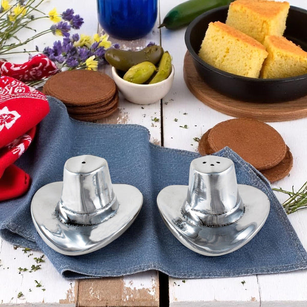 Cowboy Hat Salt and Pepper Set