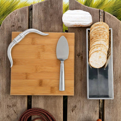Longhorn Bamboo Cheese Set