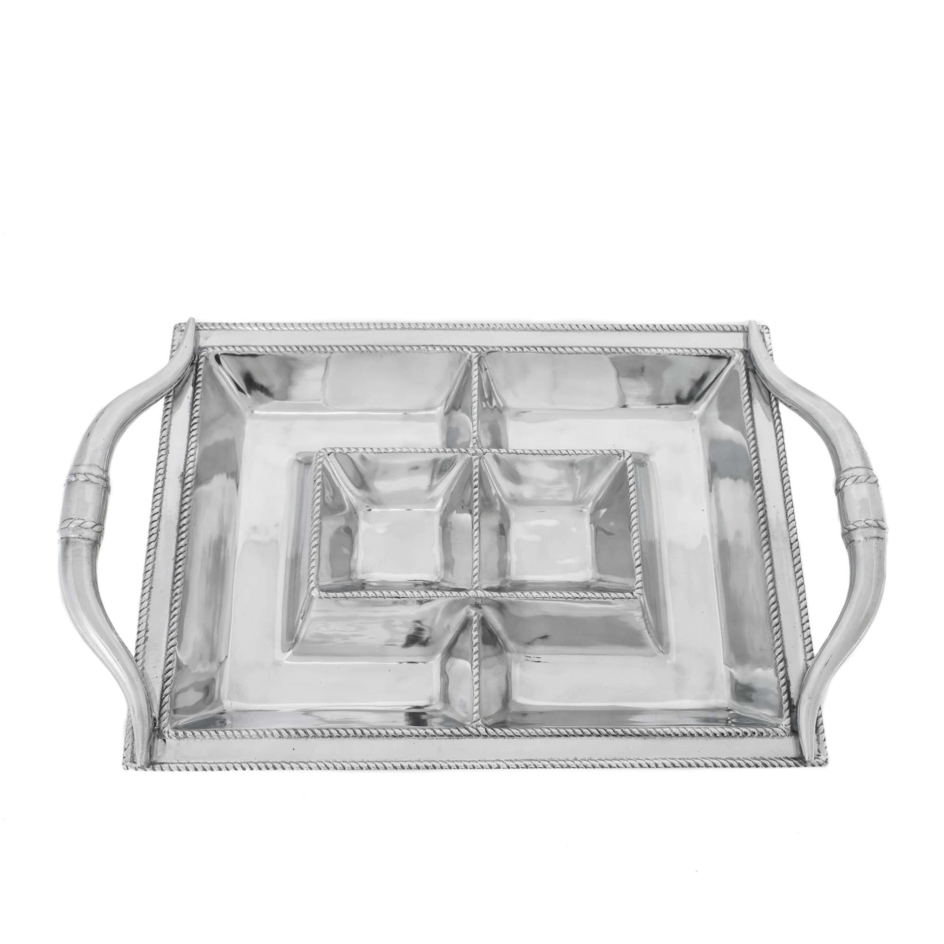 Longhorn Entertainment Tray Arthur Court Designs