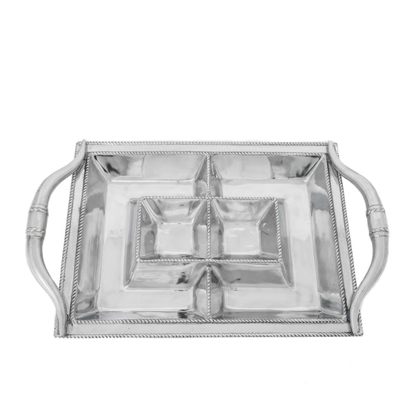 Longhorn Entertainment Tray Arthur Court Designs