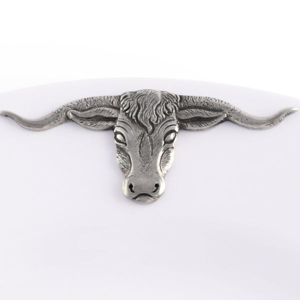 Longhorn Melamine Lunch Plates - Set of 4