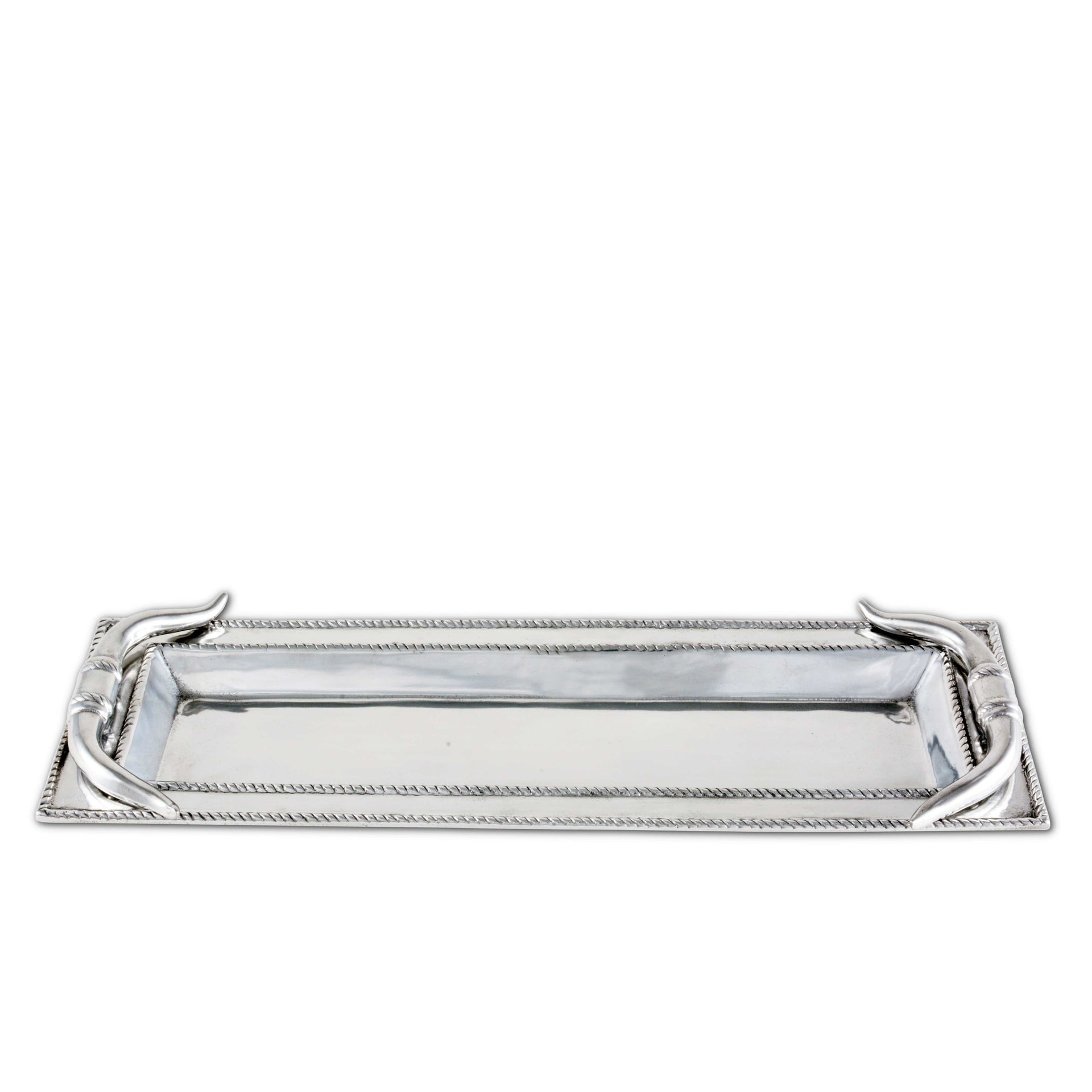 Longhorn Oblong Tray Arthur Court Designs