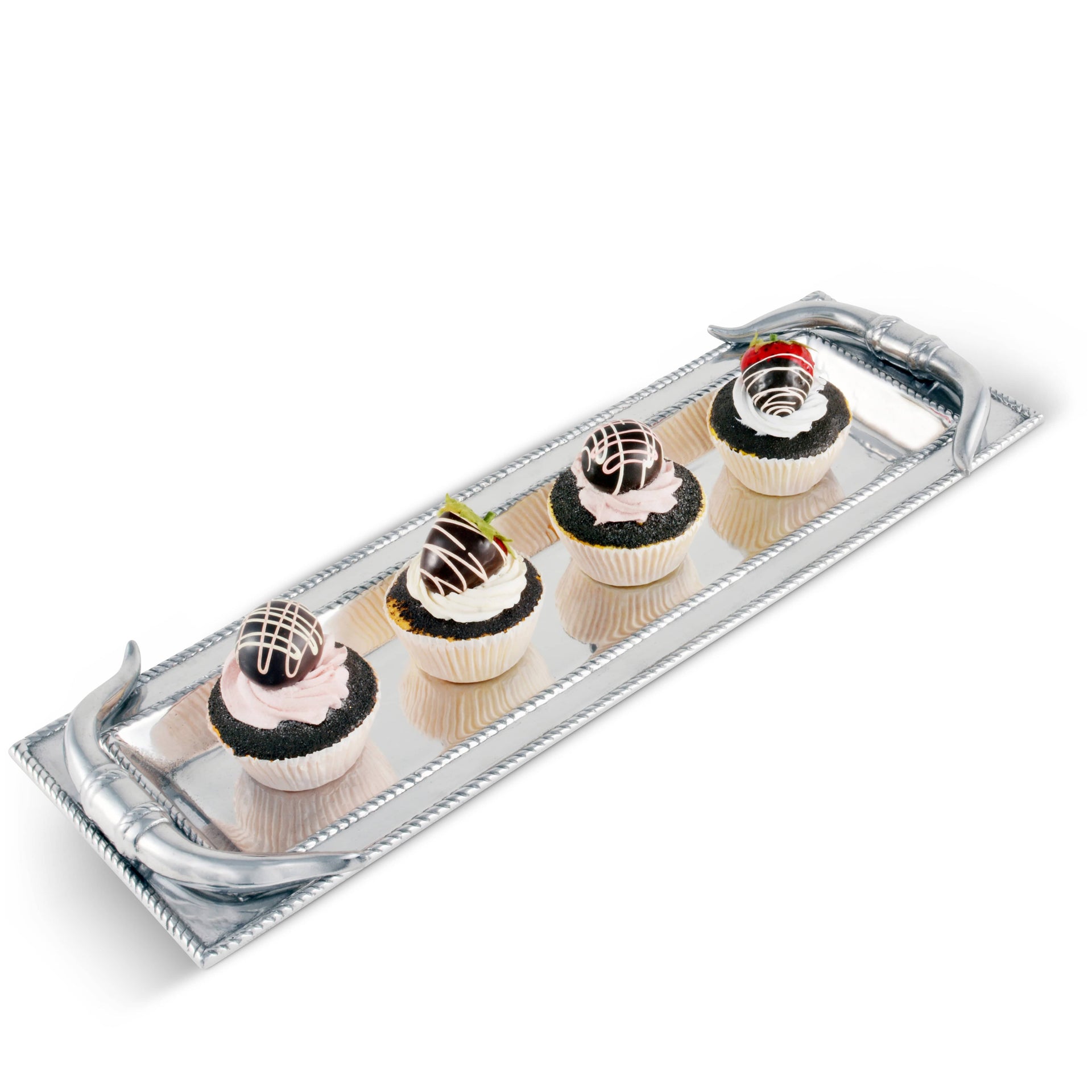 Longhorn Oblong Tray Arthur Court Designs