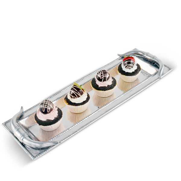 Longhorn Oblong Tray Arthur Court Designs