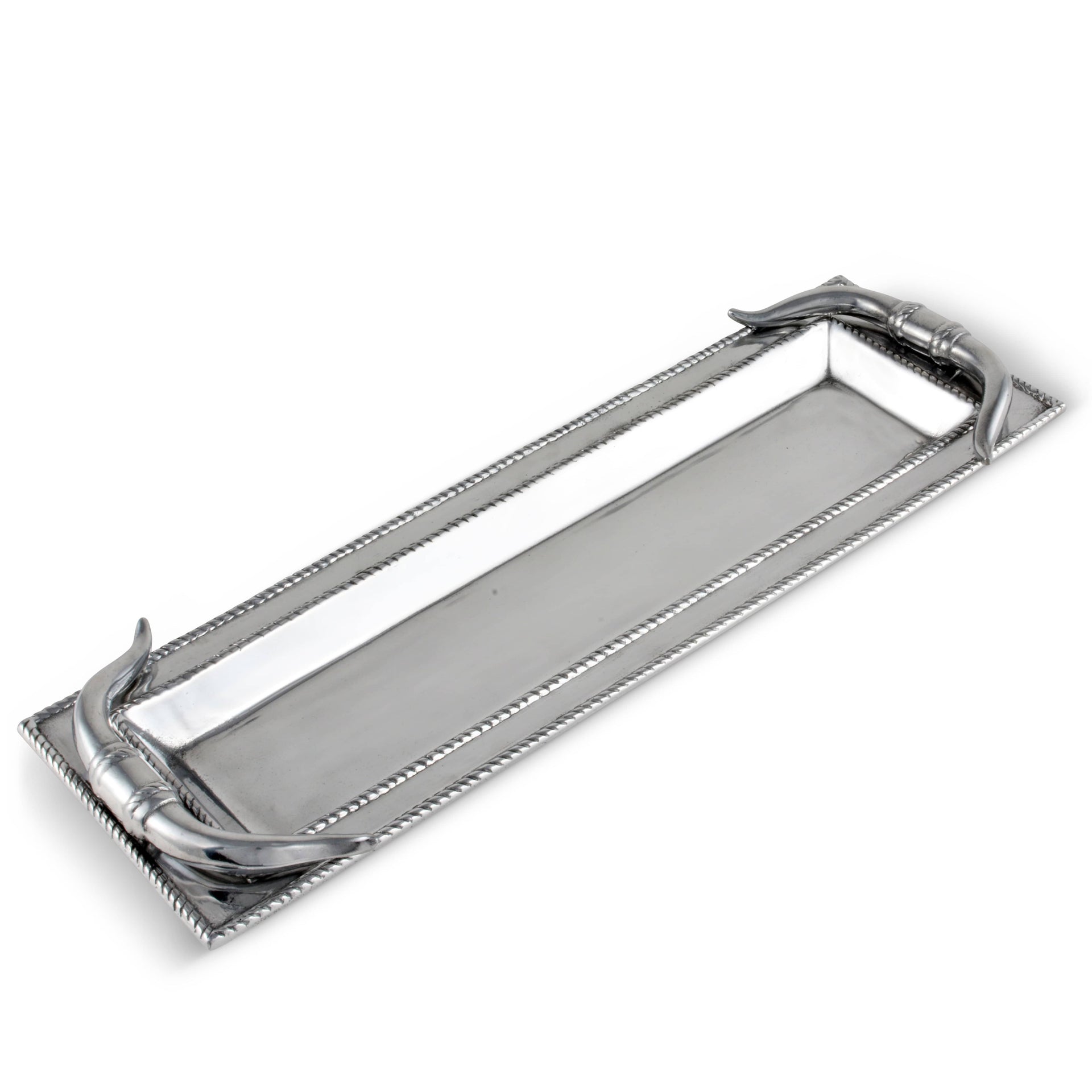 Longhorn Oblong Tray Arthur Court Designs