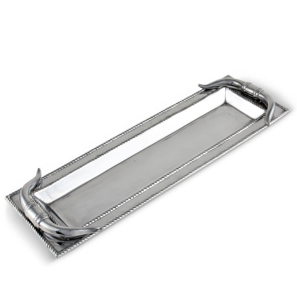 Longhorn Oblong Tray Arthur Court Designs