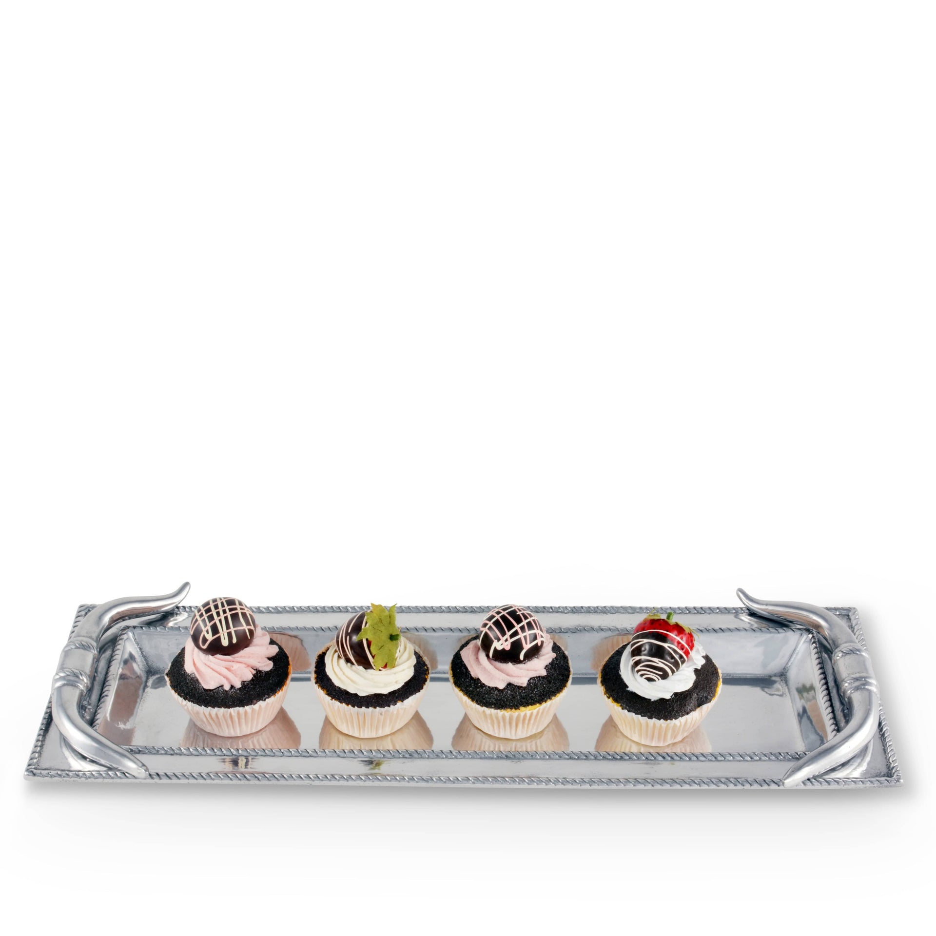 Longhorn Oblong Tray Arthur Court Designs