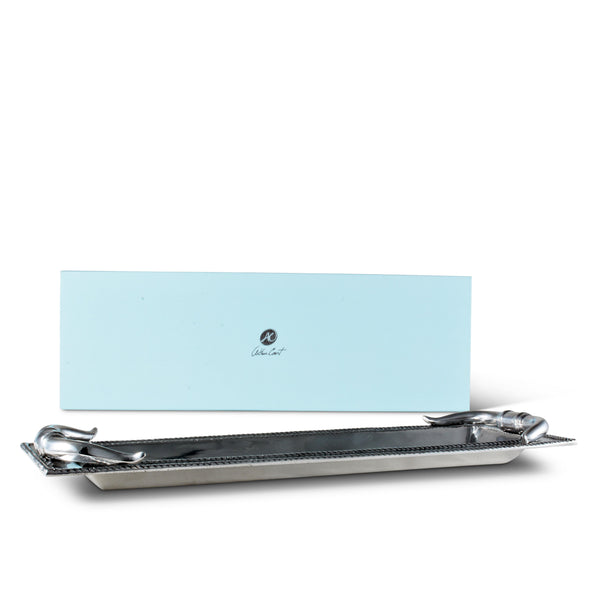 Longhorn Oblong Tray Arthur Court Designs
