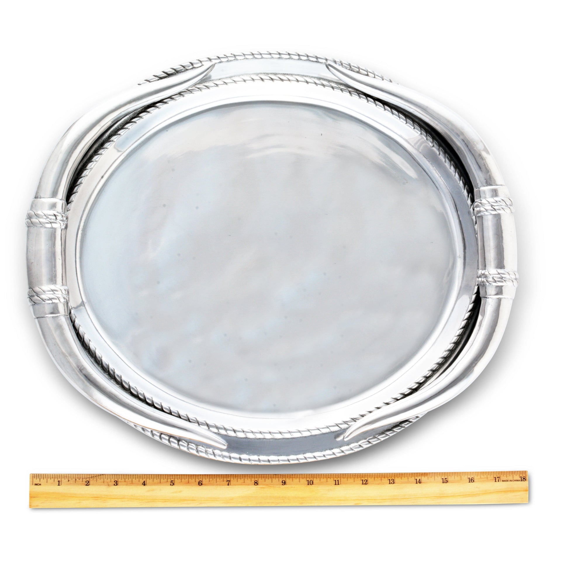 Longhorn Oval Platter Arthur Court Designs