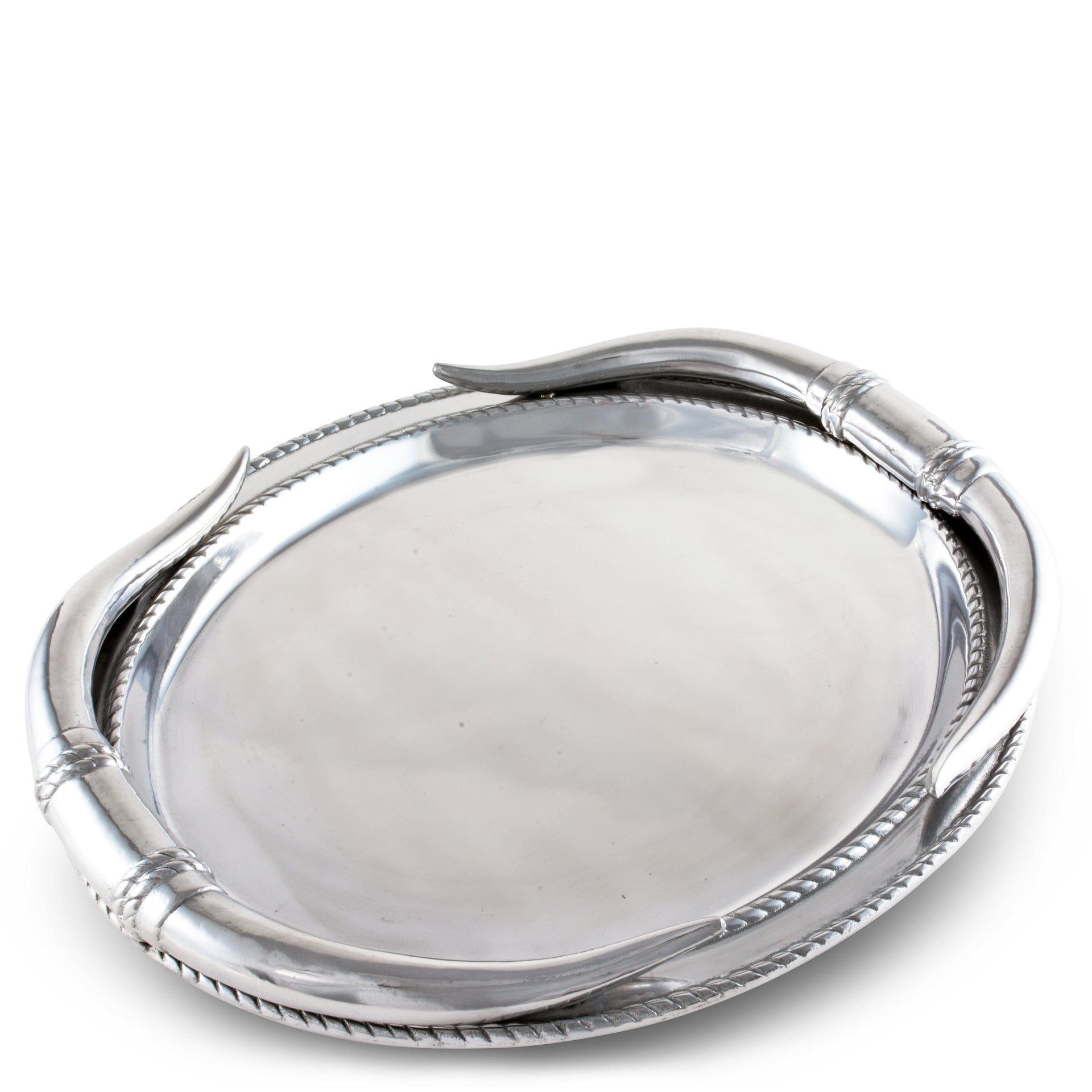 Longhorn Oval Platter Arthur Court Designs