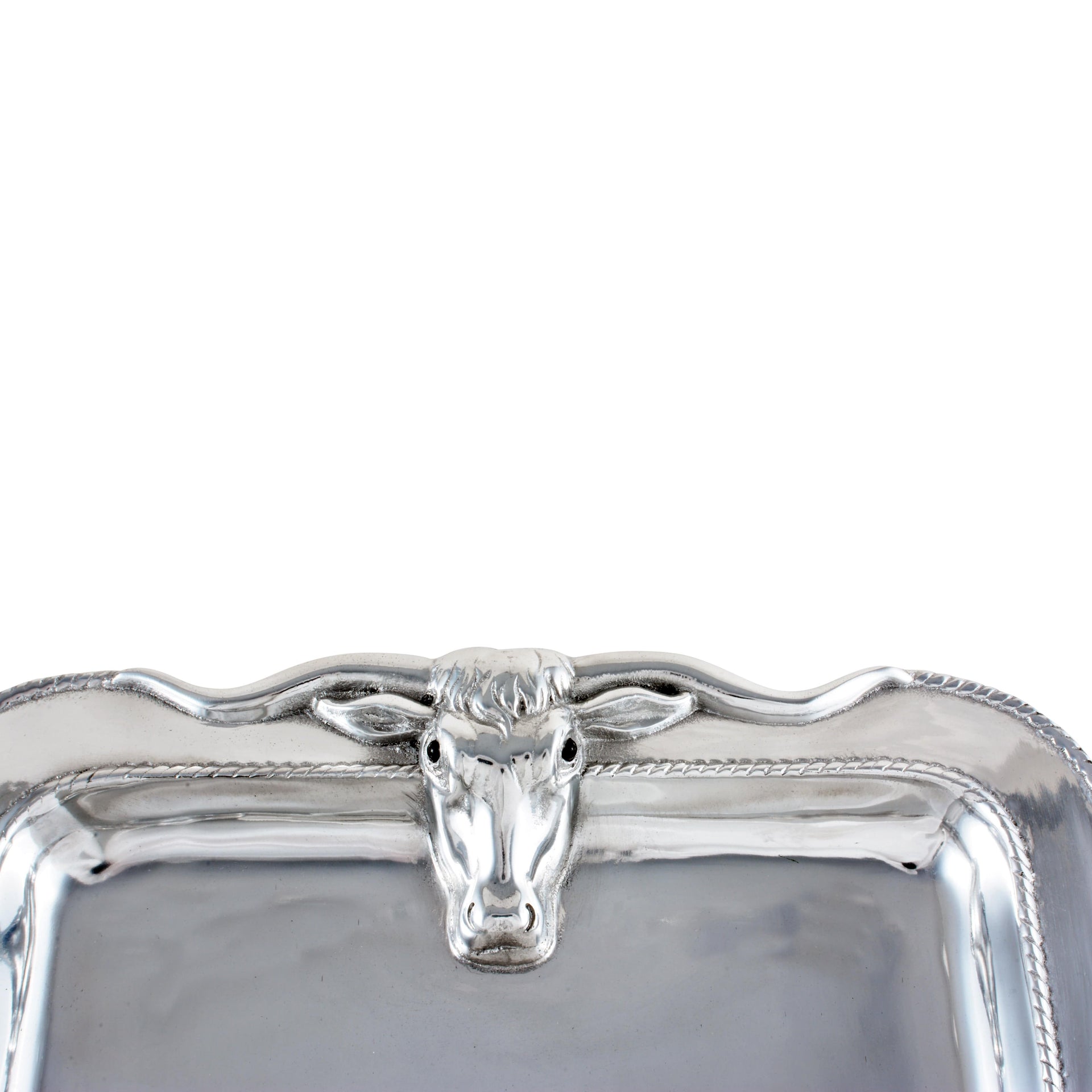 Longhorn Platter Large Arthur Court Designs