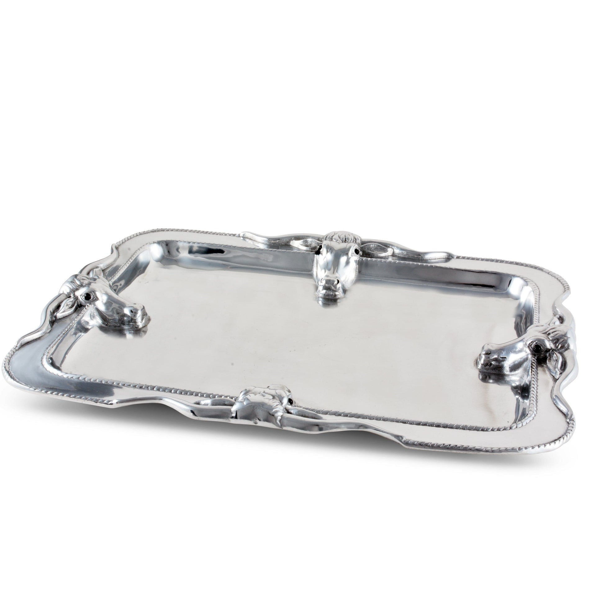 Longhorn Platter Large Arthur Court Designs
