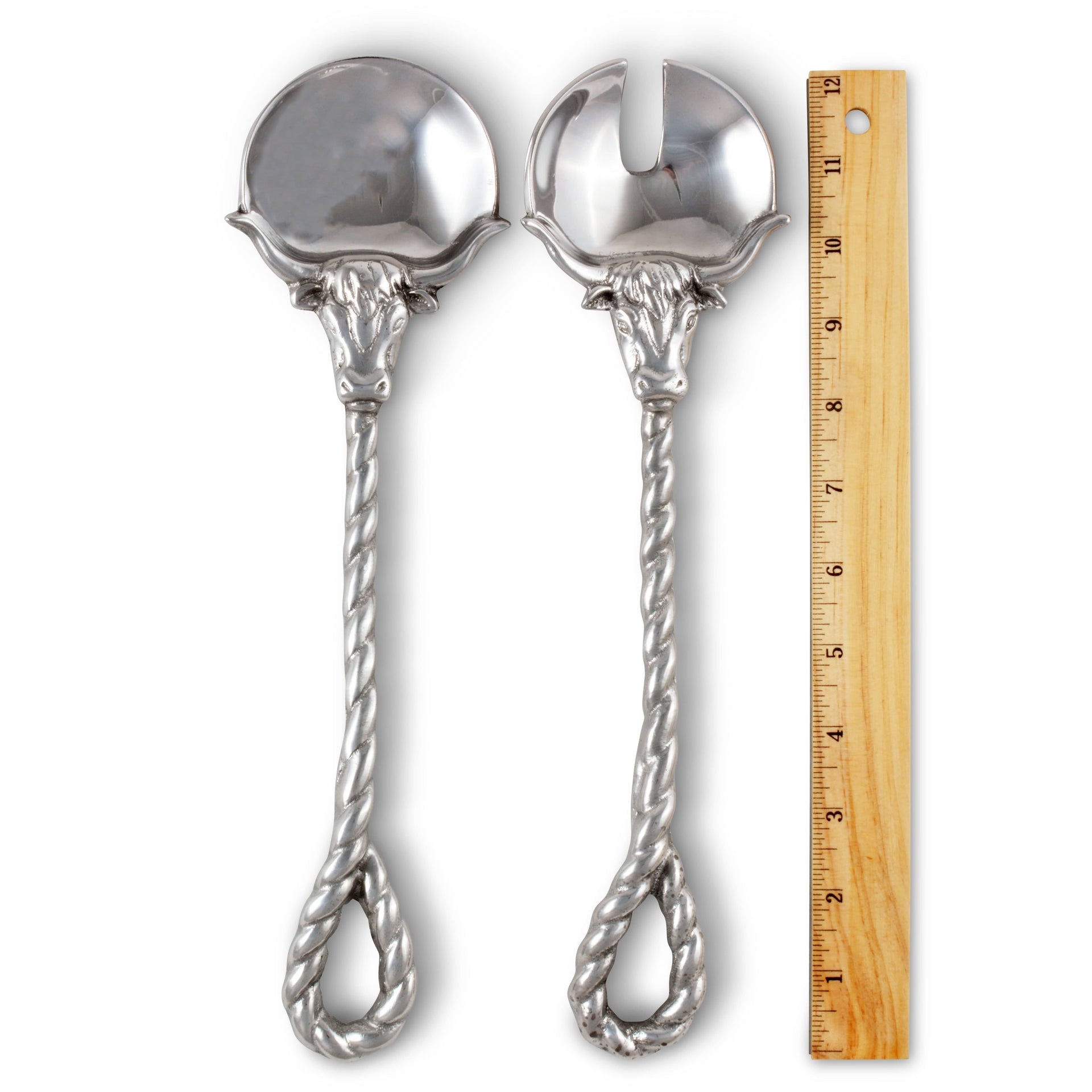 Longhorn Serving Set Arthur Court Designs