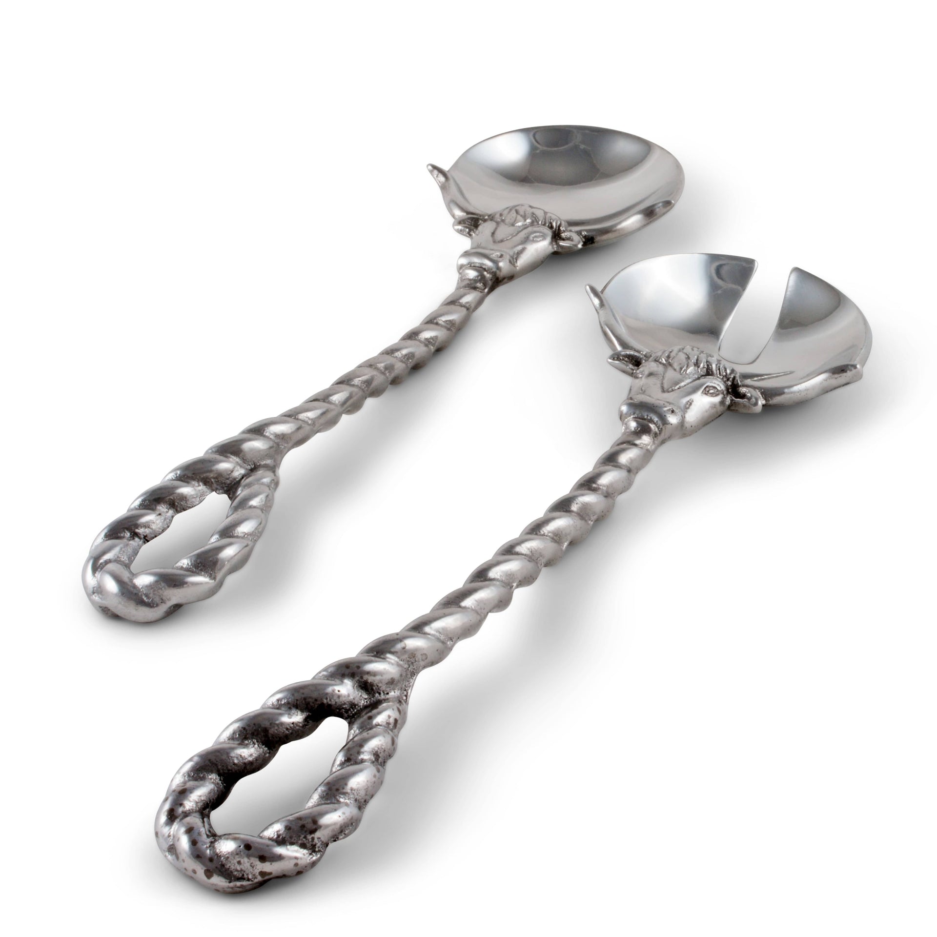 Longhorn Serving Set Arthur Court Designs