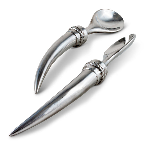 Longhorn Serving Set Arthur Court Designs