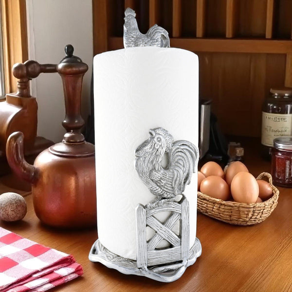 Rooster Paper Towel Holder