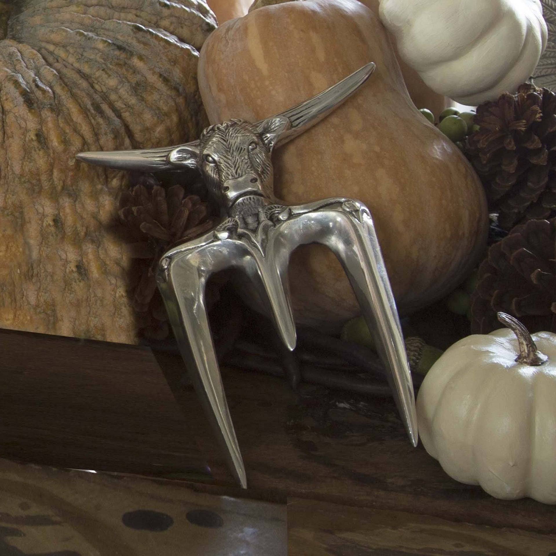 Steer Carving Fork Arthur Court Designs