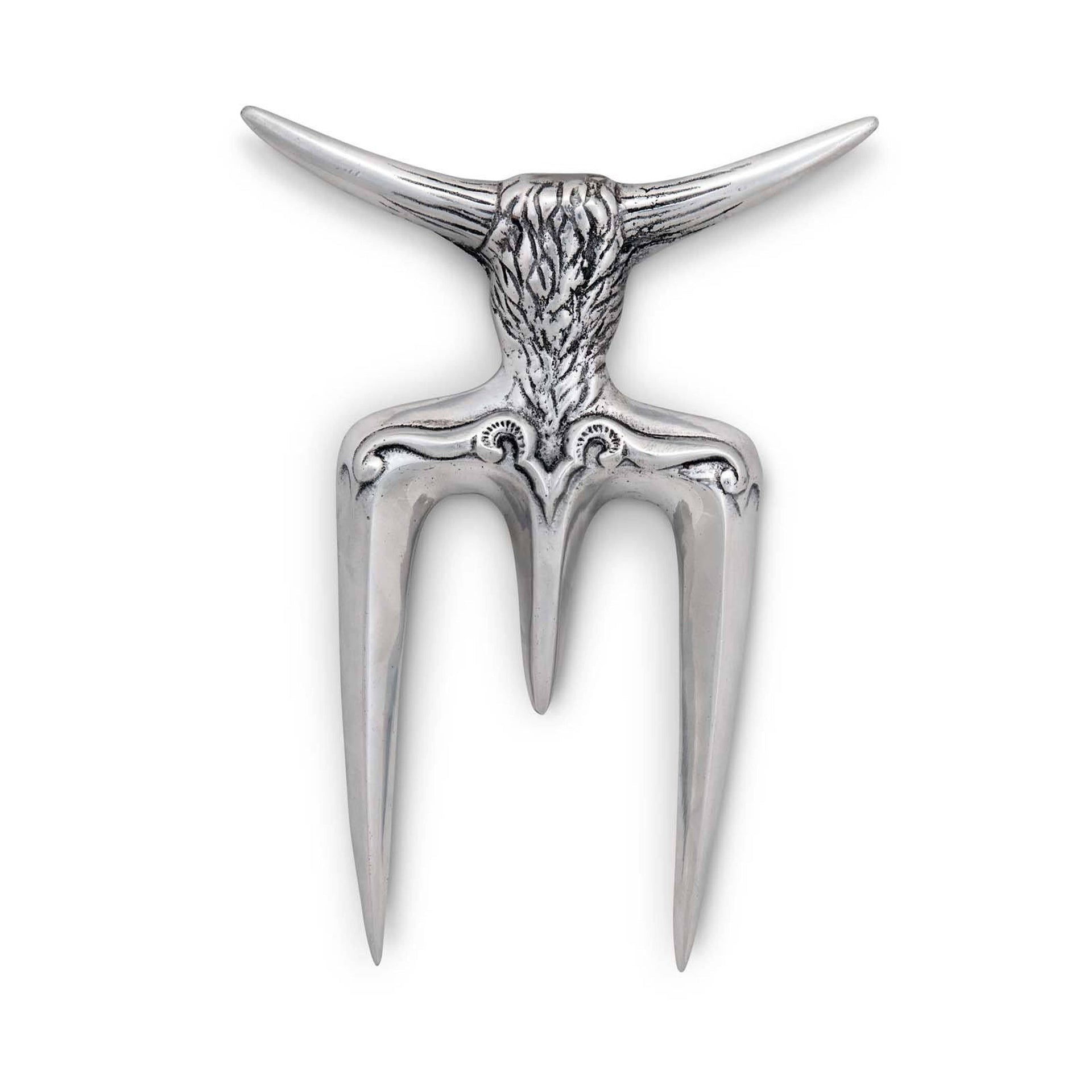 Steer Carving Fork Arthur Court Designs