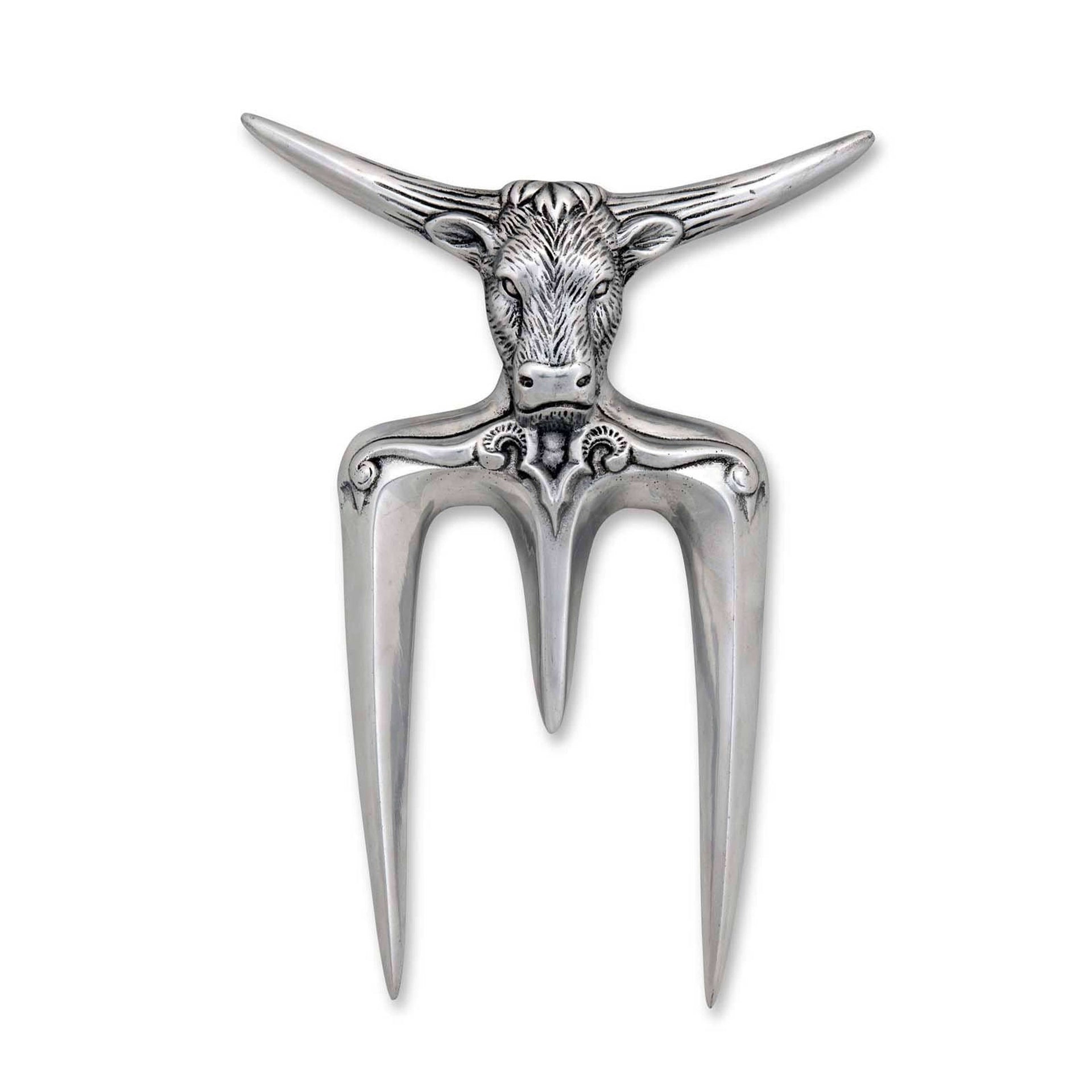 Steer Carving Fork Arthur Court Designs