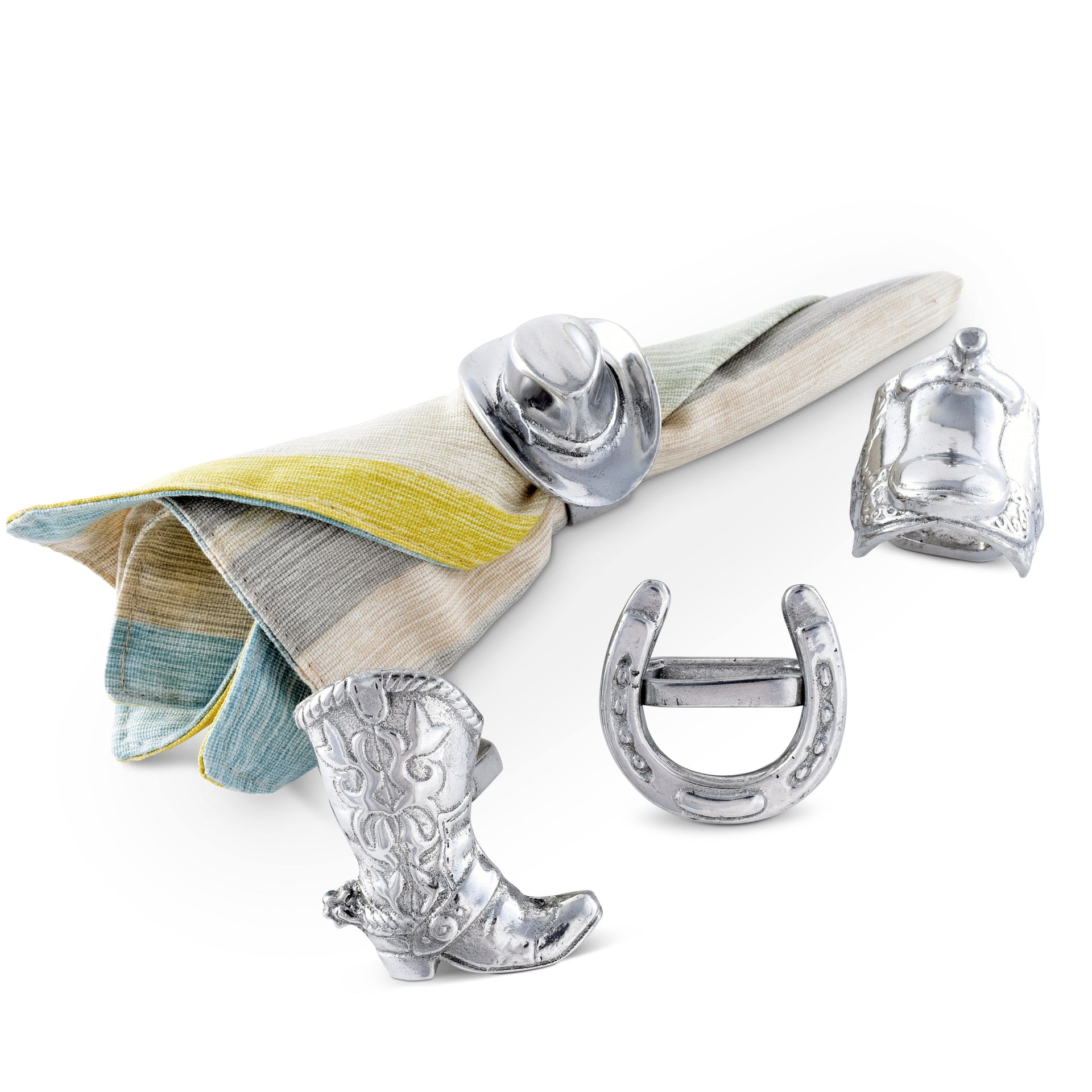Western Napkin Rings Arthur Court Designs