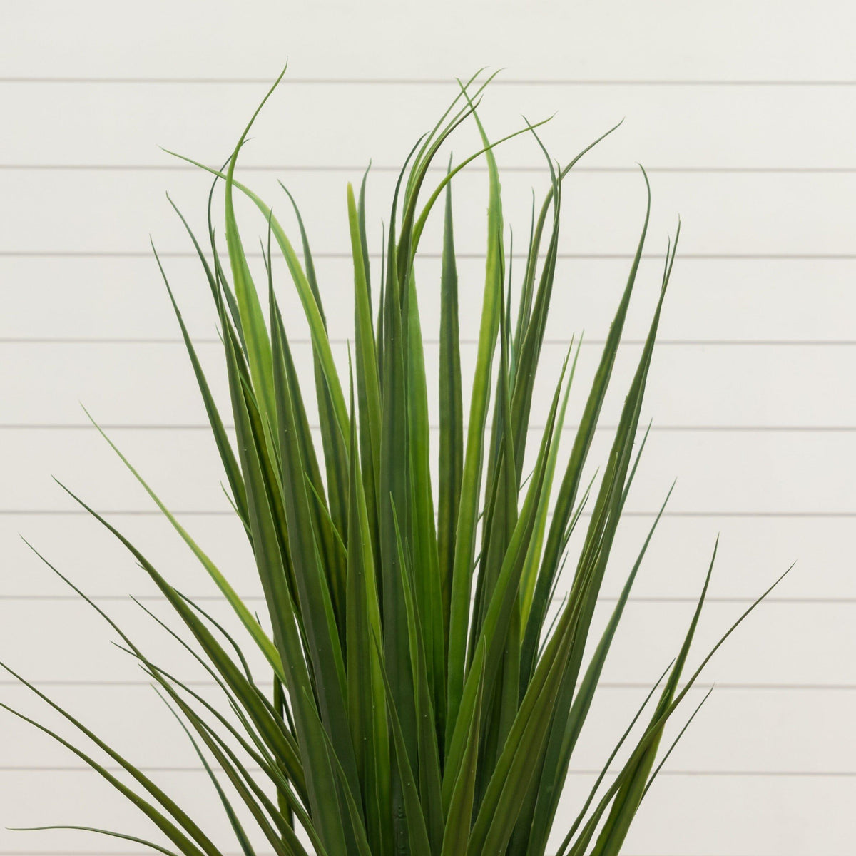 3’ UV Resistant Artificial Grass Plant in White Tower Planter (Indoor/Outdoor)