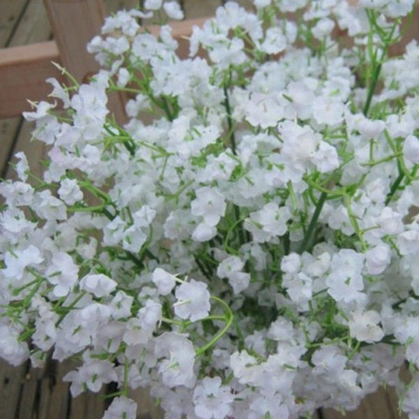 Artificial Baby Breath Gypsophila Flowers Bouquets Fake Silicone Plant Floral Bouquets Arrangement For Wedding Home Hotel Party Decoration