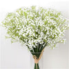 Artificial Baby Breath Gypsophila Flowers Bouquets Fake Silicone Plant Floral Bouquets Arrangement For Wedding Home Hotel Party Decoration
