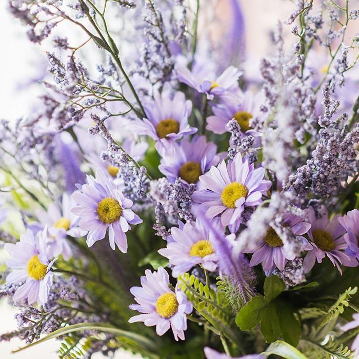 Artificial Silk Bouquet Country Flowers 20