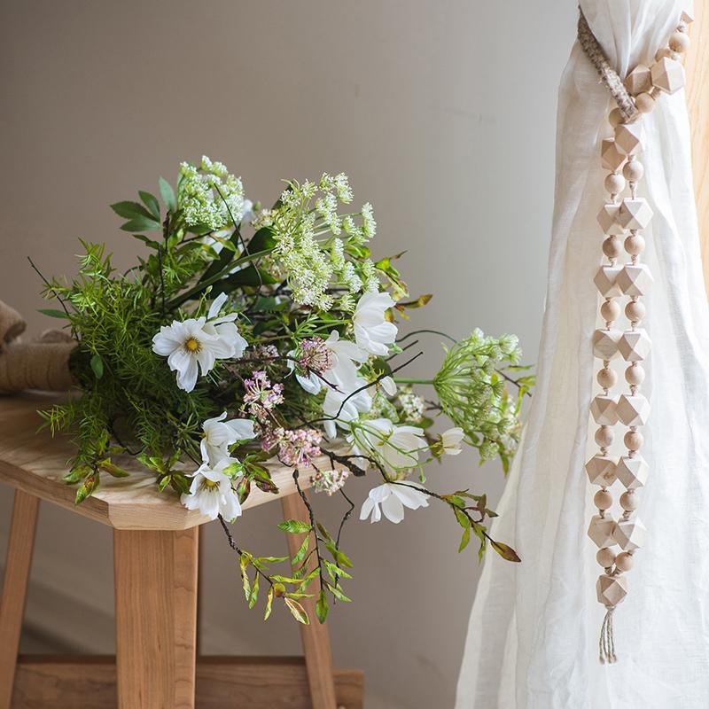Artificial Flower Bouquet Spring Daisy Greenery Mix 24
