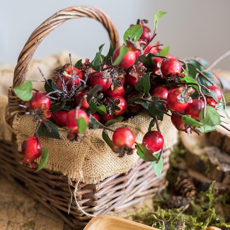 Artificial Fruit Pomegranate Fruit Bouquet 12