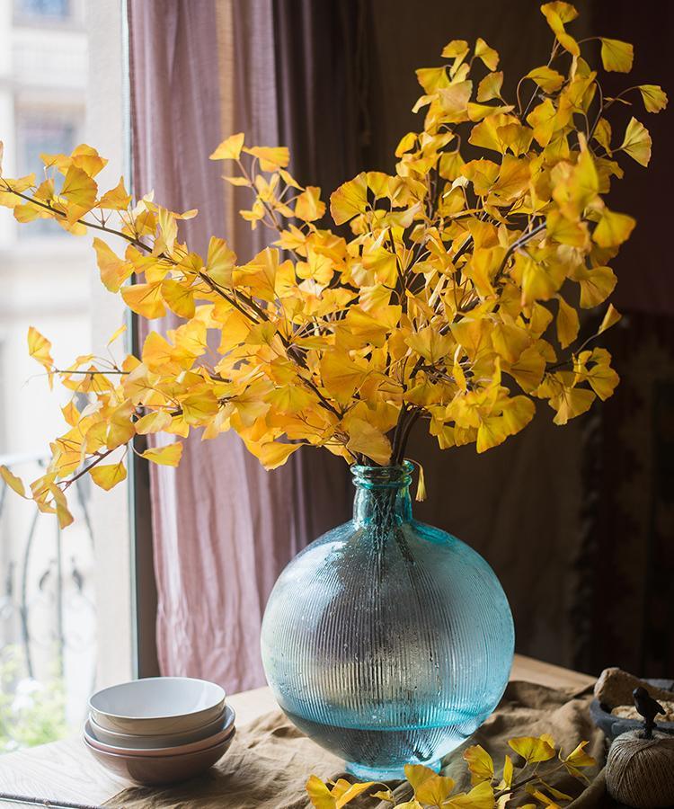 Artificial Ginkgo Stem in Yellow 37