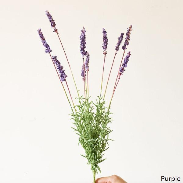 Faux Artificial Lavender Provence Lavender Stem 21