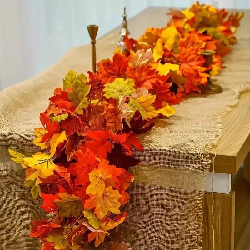 Artificial Maple Leaf Rattan